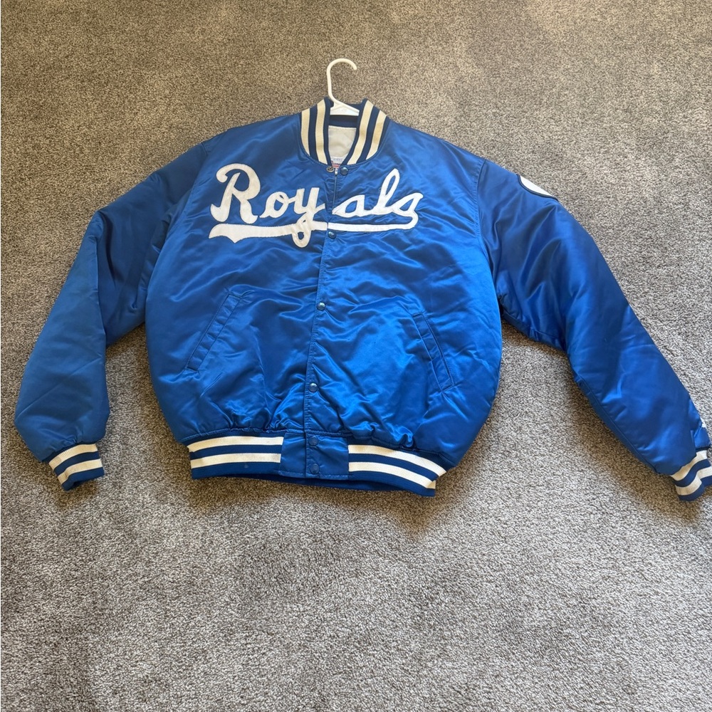 STARTER Blue and White Jacket